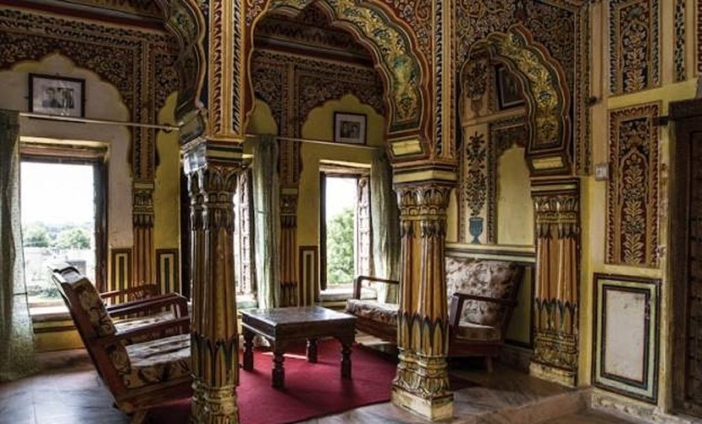 Narayan Niwas Castle Hotel Ramgarh Shekhawati Bilik gambar